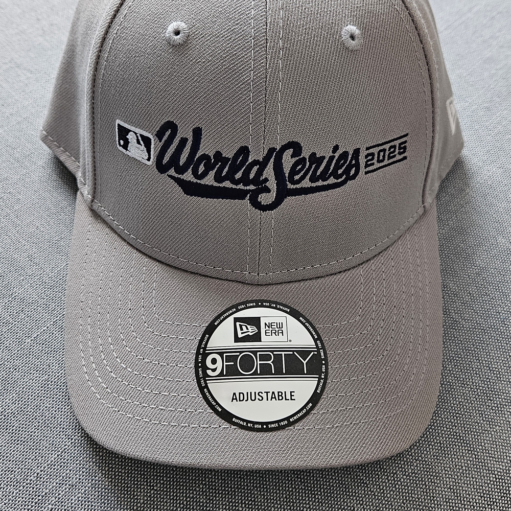 World Series 2025 Gray Baseball Cap NWT